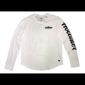 Hollister logo graphic t-shirt
